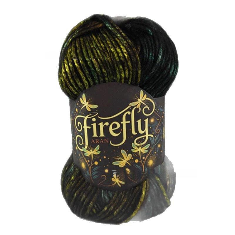 Firefly Iridescent Shimmer Yarn – Handmade-Friendly, Perfect for Holiday Ornaments, Baby Gifts & Luxury Scarves