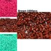 5mm Plastic Beads 1000pc Diy 3d Puzzle Kit For Kids Creative Craft Activity Toy