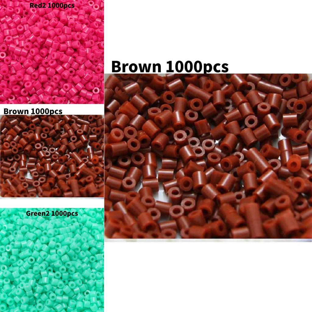 5mm Plastic Beads 1000pc Diy 3d Puzzle Kit For Kids Creative Craft Activity Toy