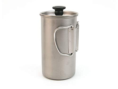 Snow Peak Titanium Cafe Press 3 Cups CS-111