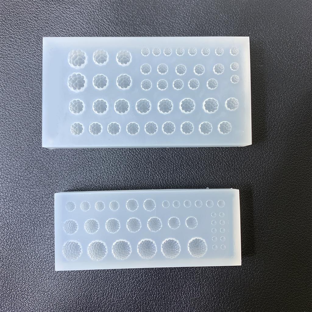 Raspberry Silicone Mold For Resin Crafts Jewelry Making Food Grade Mould Easy Release DIY Accessories Decoration