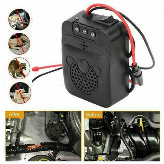 AC12V Car Ultrasonic Mouse Repeller Deterrent Repellent Rat Rodent Pest Animal