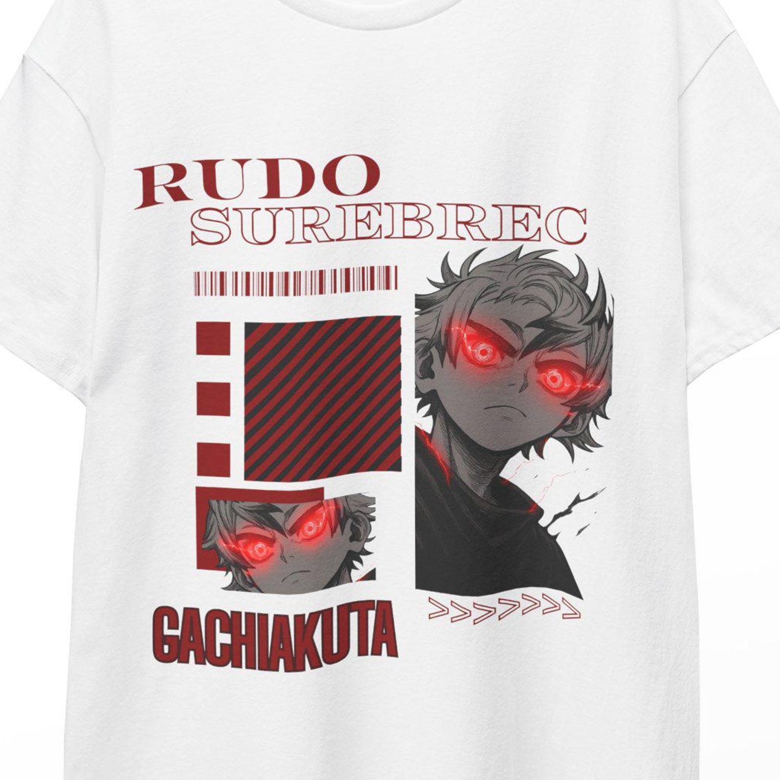 Gachiakuta TShirt, Graphic Anime Tee, gachiakuta, Gachiakuta anime stickers, rudo, rudo shirt,Shirt,gachiakuta merch,anime, Gachiakuta Charm 4XL