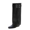 Fashion Women Boot 2024Winter Pointed Fashion Trouser Sleeve Boot Elegant Woman Heel Shoe Fashion Women Shoe Women High Knight Boot Bota
