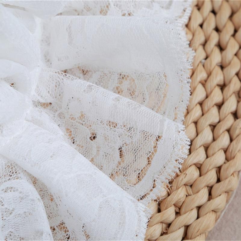 Lace Trim Manicure Sleeve Nails Art Decoration Meshes Cuffs Romantics Arm Cuffs for Special Occasion and Fancy Dress