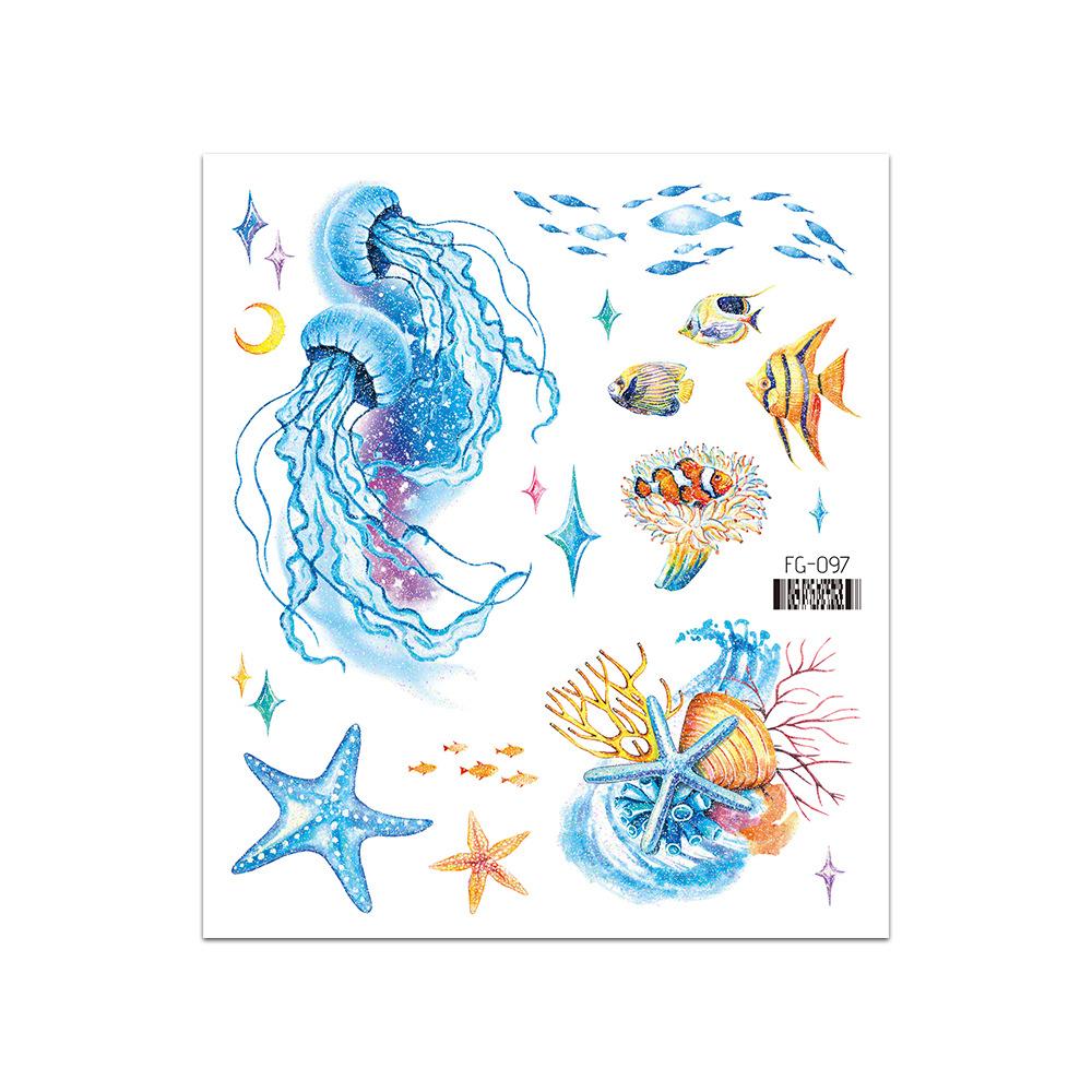 

Временные татуировки с блестящими бабочками, наклейки на лицо для музыкального фестиваля, вечеринки, макияж принцессы 105*120mm