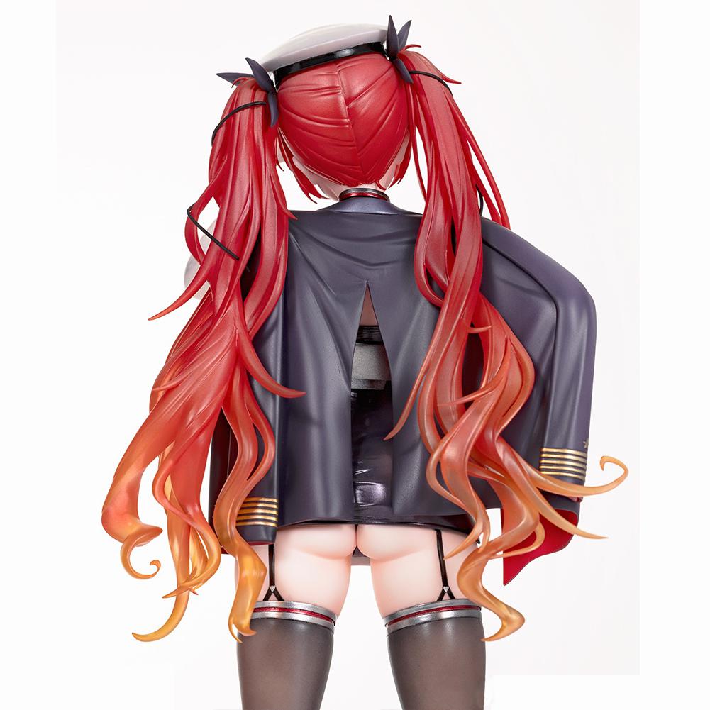 Anime Game Figure USS Honolulu Sailor Suit Cos Girls Action Figure Pvc Model USS Honolulu Figurine Desk Car Decorations Toy Gift