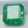 Natural Green Emerald SQUARE Cut 6.50 Ct Colombian Loose Gemstone CERTIFIED.