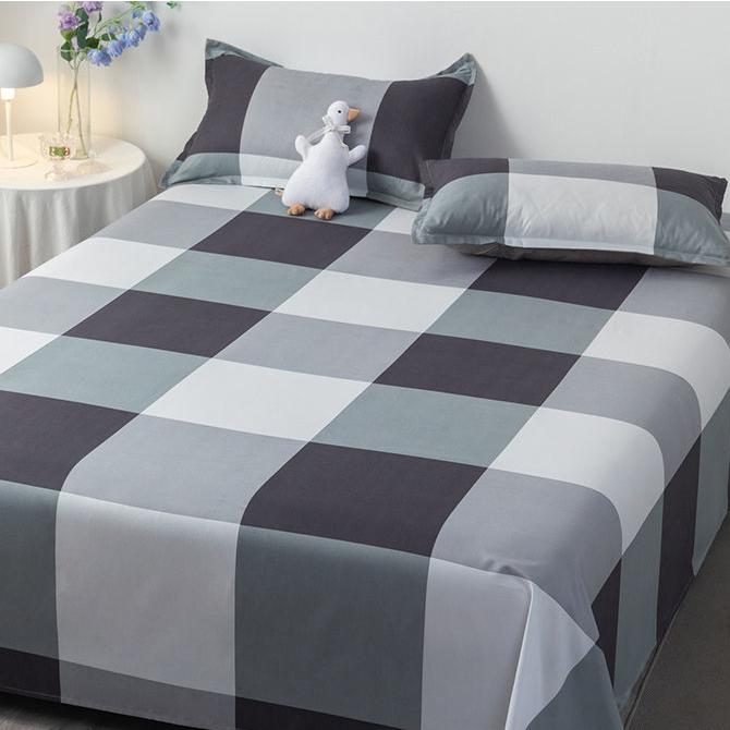 Bed Sheet Thickened Single Product Winter Washed Stylish Simplicity Cotton New Students Dormitory Breathable Comfortable Sheets