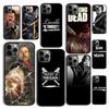 Autumu Negan Walking Dead Phone Case Cover for iPhone 17 Air 16 16e 15 12 11 13 14 Pro Max Apple Plus Coque