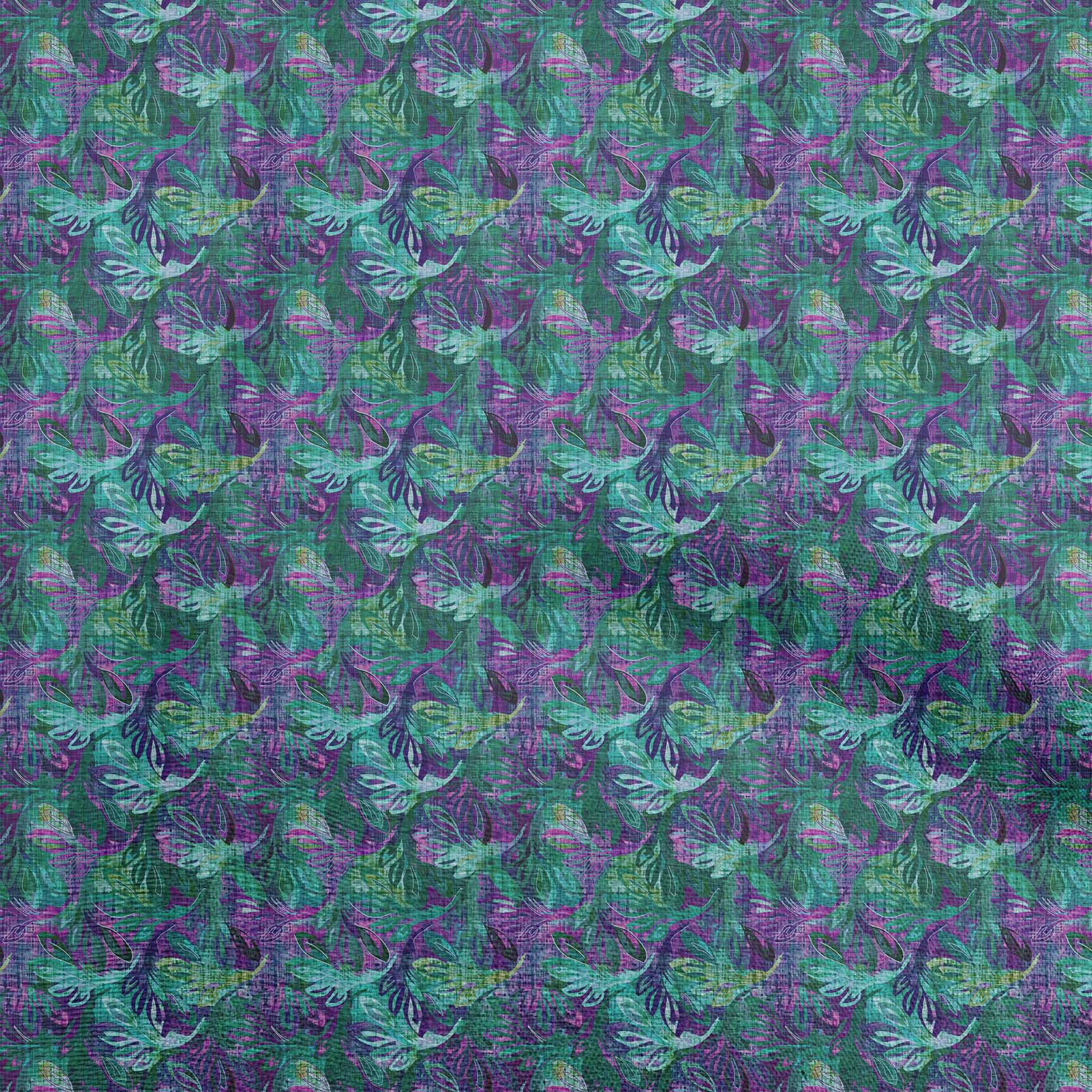 

oneOone Cotton Poplin Gray Fabric Texture Leaf Sewing Fabric By The Yard Printed Diy Clothing Sewing Supplies 42 Inch 42 Inch Wide - Viscose Chiffon фіолетовий