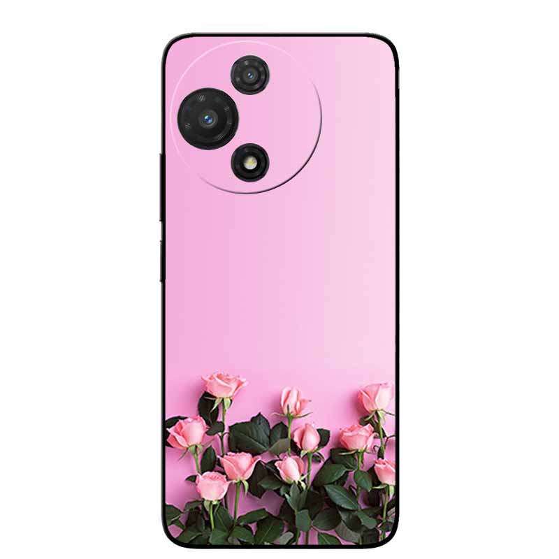For TCL 60R 5G Case T519H Fashion Protective Silicone Back Cover Cases For TCL 60 R Animal Black Phone Funda TCL 60R T519H Coque