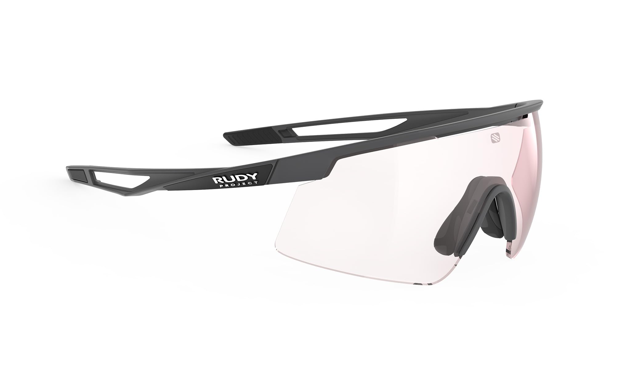 

Sunglasses TURBOLENCE WITHOUT ACCESSORIES Charcoal Matte ImpactX2 Photochromic Laser Red Lens 135mm [RUDYPROJECT] SP898938-N000 width