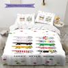 Lisa Larson Pattern Bedding,Quilt Set Quilt Cover Pillowcase Home Birthday Gift (1 * Duvet Cover + 2 * Pillowcase, Without Core)