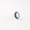 Sky Blue Topaz Gemstone 925 Sterling Silver Jewelry Ring Gift For Girlfriend RR-62-16