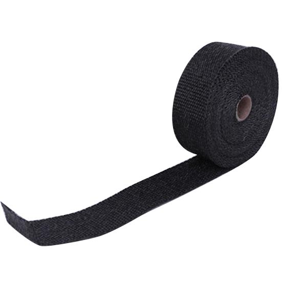 Car Motorcycle Exhaust Pipe Wrap Insulation Heat-Proof Strip with 4 Steel Ties