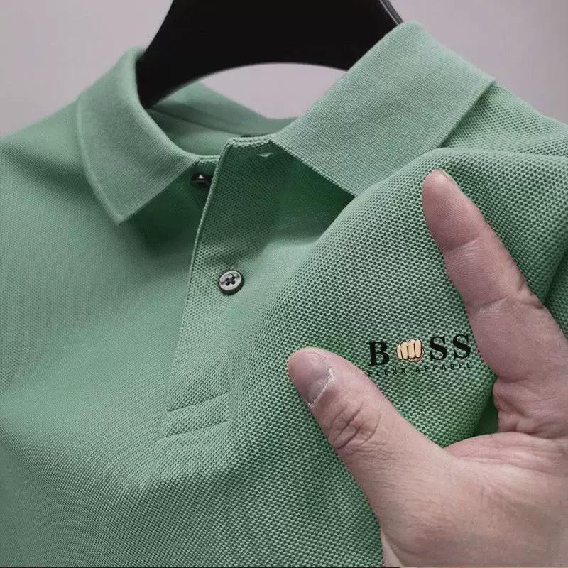 

Мужская летняя футболка премиум-класса с коротким рукавом 2XL (suitable for 130-145 jin)