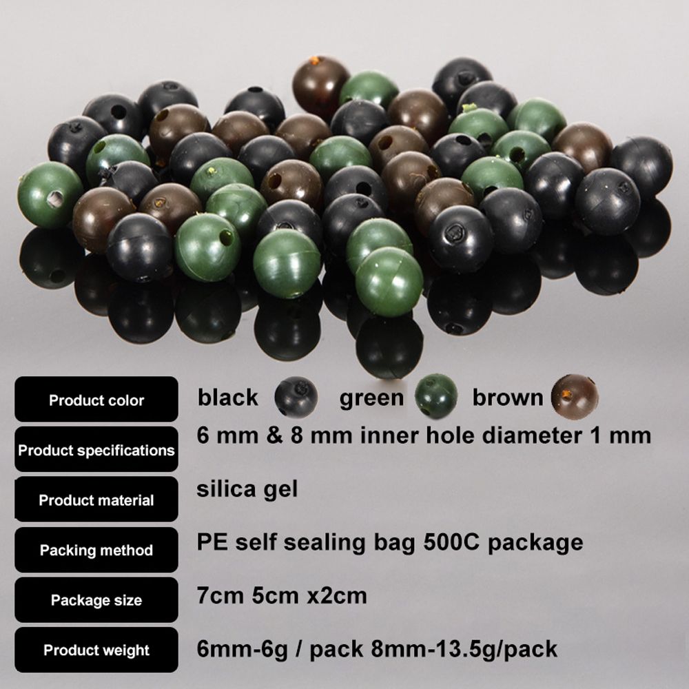 Bumper Beans Bobber Stopper Float Space Bean Fishing Beads Stopper Bead Stopper Anti-winding Beans