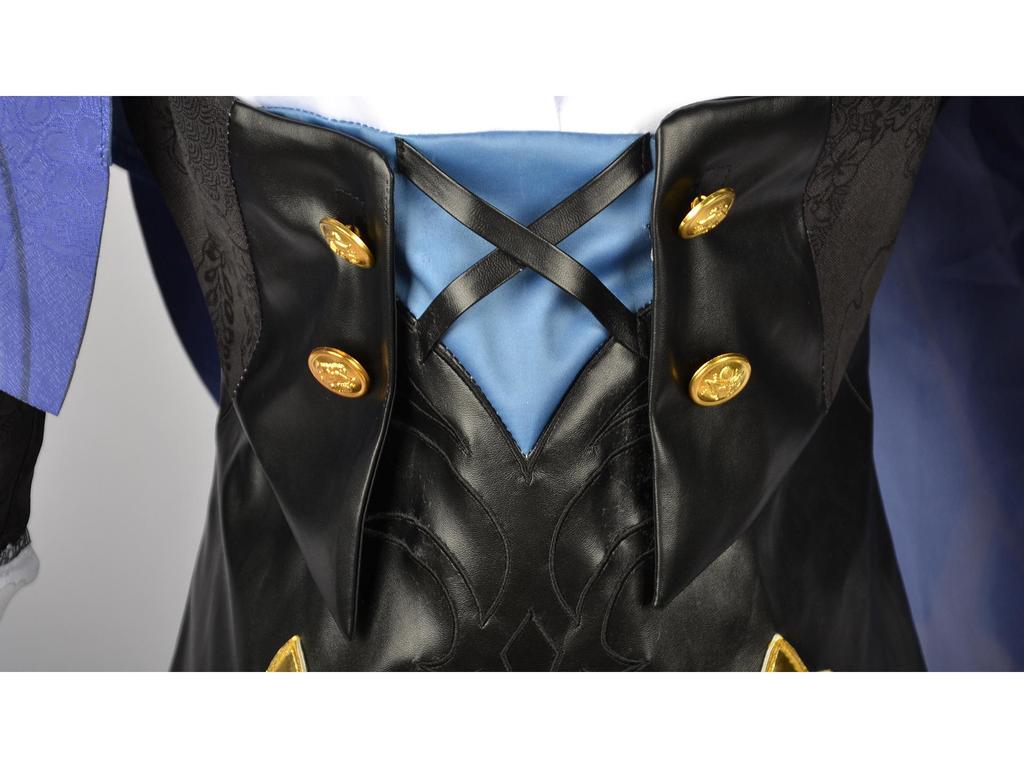 Genshin Impact Clorinde Cosplay Costume Set - Fontaine Edition