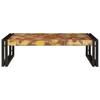 Bathroom Shelf for Multicolor 80 x 50 x 23 cm Solid Reclaimed Wood