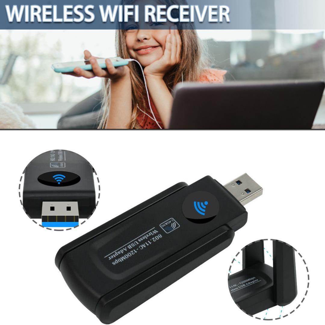 

PDTO 1300 Мбит/с Wi-Fi адаптер Антенна 2,4G/5,8G двухдиапазонный USB3.0 для Mac/настольного компьютера/ноутбука