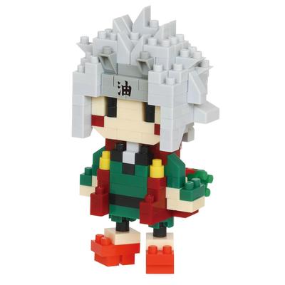 Kawada Nanoblock Naruto Shippuden Jiraiya 180 Pieces Ages 12 and Up NBCC139