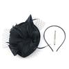 Art Deco Style Linen Hat With Short Brim For Vintage Fashion And Gatherings