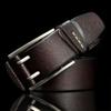 4CM Wide Vintage Style Pin Buckle Genuine Leather Belts for Men High Quality Cowboy Male Jeans Belt Cinturones Hombre