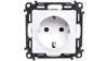 Valena Life Socket 2P+E With Shutter, White 16A - 250V, 753120