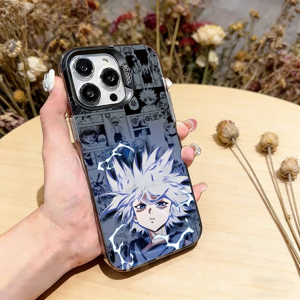 

Hunter kilua Phone Case For iPhone 17,16,15,14,13,12,11 Plus,Pro Max,XS,Colorful Silver Phone case Funda Cover iPhone13ProMax
