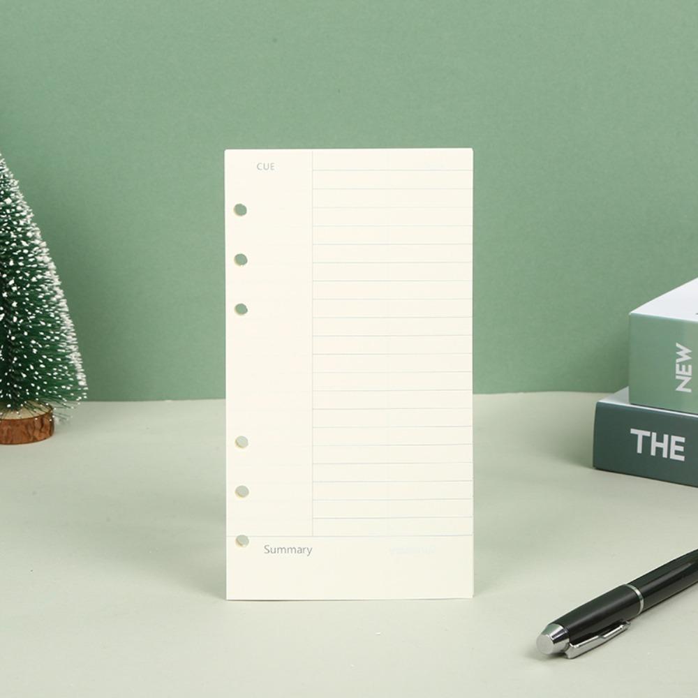 Linien Gitter A5 A6 A7 Innenseiten Nachfüllpapier Nachfüllung Spiralbindung Spiralbindung Notizbuchpapier Schüler