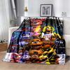 3DTerror FNAF-Five-Nights At Freddys Printed Blanket Home Flannel Comfortable Warm Sofa Bed Portable Children Adult Gift Blanket