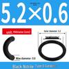Durable Nitrile Rubber O-Ring, Wire Diameters 0.4-0.8mm, Waterproof & Wear-resistant Sealing Ring