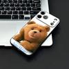 T-Ted B-Bear Phone Case For IPhone 17 Air 16 E Pro Max 15 14 13 Mini 12 Pro 11 Max Plus Black Soft Shell