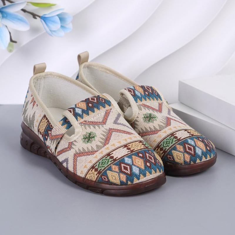 Spring and autumn shoes new single shoes canvas shoes casual women's shoes comfortable non-slip fisherman shoes one pedal beef tendon sole
