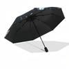 1PC Dino Eggs Automatic Folding Umbrella - Compact 8-Rib Design, Durable Plastic & Iron, Lightweight for Outdoor Daily Use, Festive Gift033