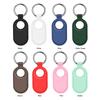 Silicone Case Case Cover Shell Anti-Drop Soft Protective Sleeve Skin Cover Anti-Scratch with Keychain for Galaxy SmartTag2
