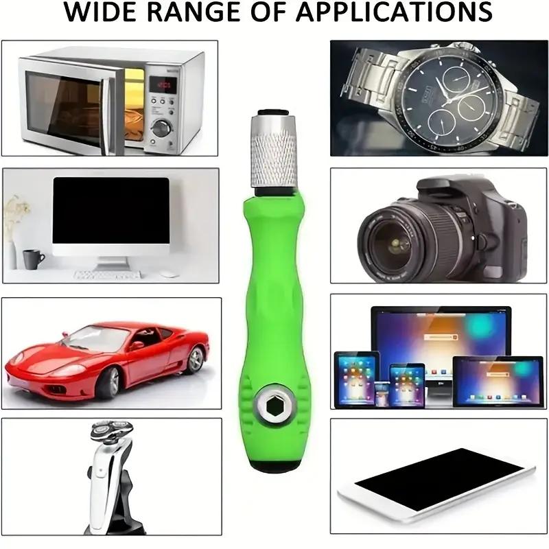 Set de șurubelnițe 32 în 1, magnetice, de precizie, pentru repararea șurubelnițelor Torx, cu clichet, pentru telefon, laptop, unealtă de mână anti-alunecare