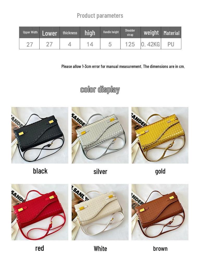 2025 Women's Embossed Clutch Handbag: Crossbody & Shoulder Bag