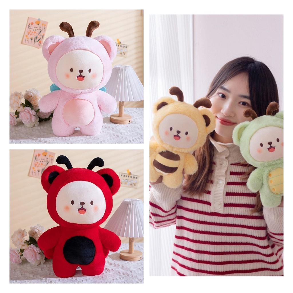 Cute Bee Butterfly And Ladybug Plush Toys For Kids And Adults