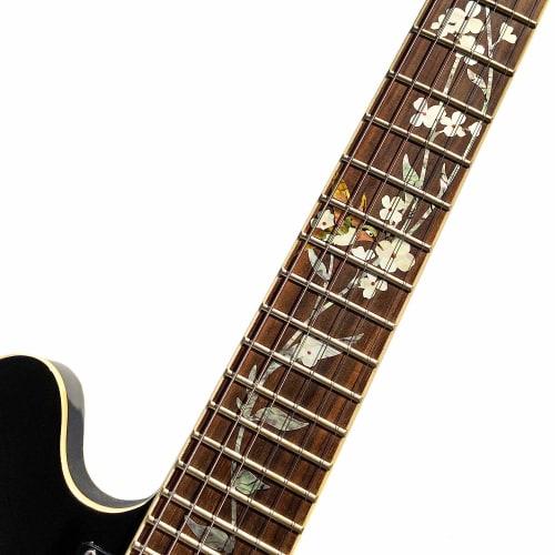 Jockomo Lebensbaum mit Kolibri Gitarren Inlay Aufkleber von Inlaystickers