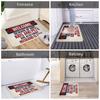 Welcome Beware Of Wife Kids And Pets Doormat Anti-Slip Bathroom Kitchen Mat Garden Garage Door Floor Entrance Carpet Rug