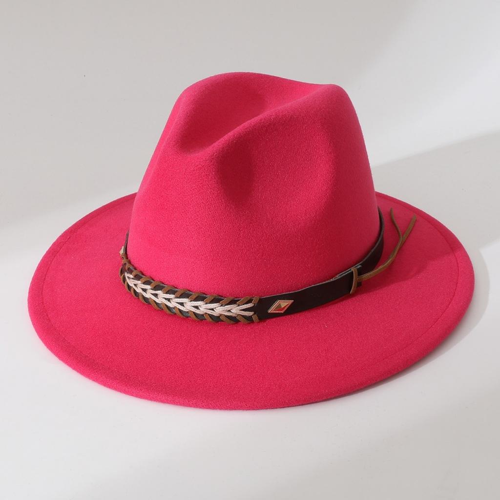 Best-selling vintage jazz hat British-style versatile party street-style western cowboy hat for men and women