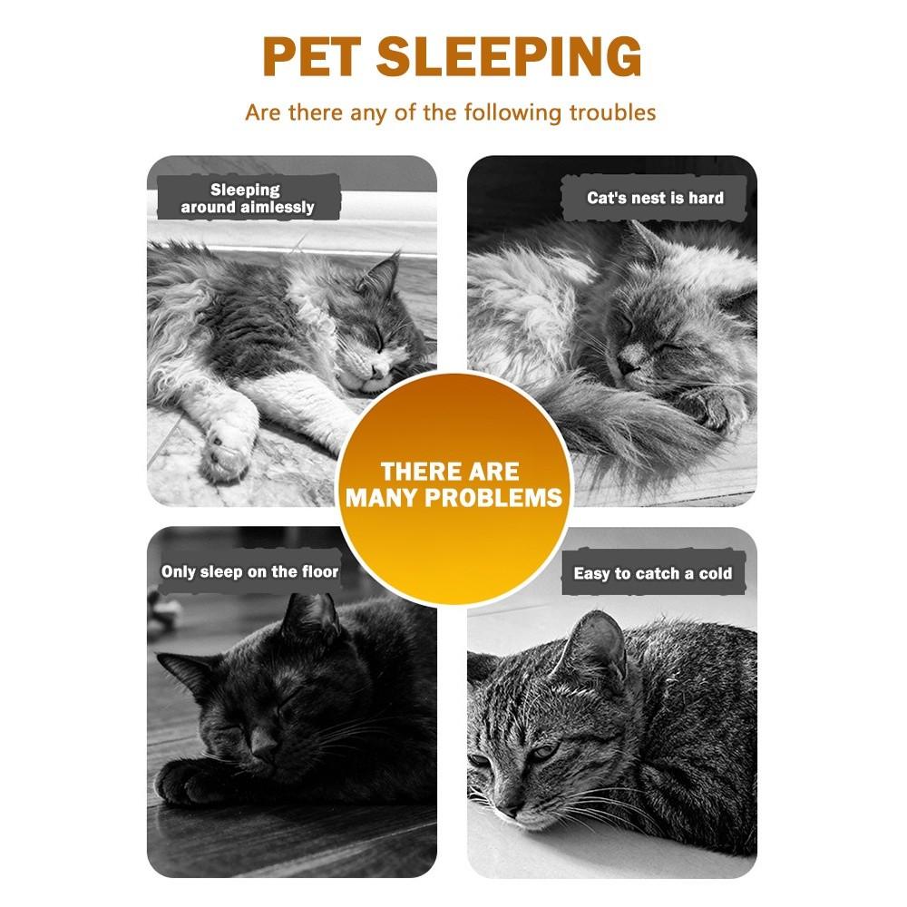 Kältesicherer Katzenschlafsack Honigtopf Höhle Haustier Katze Bett Neu Mit Honig gefülltes Katzenbett