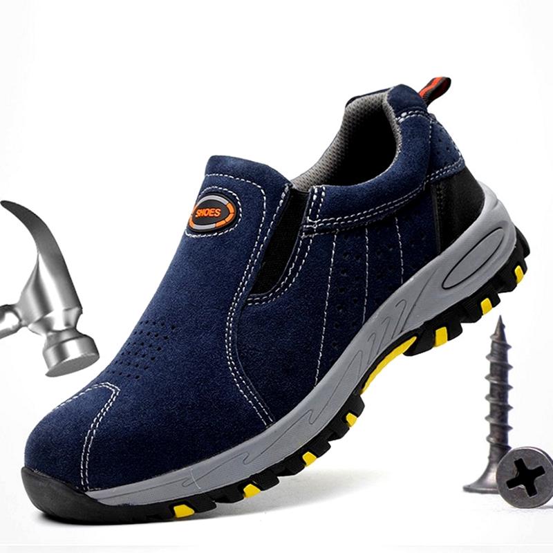 breathable pull on work boots