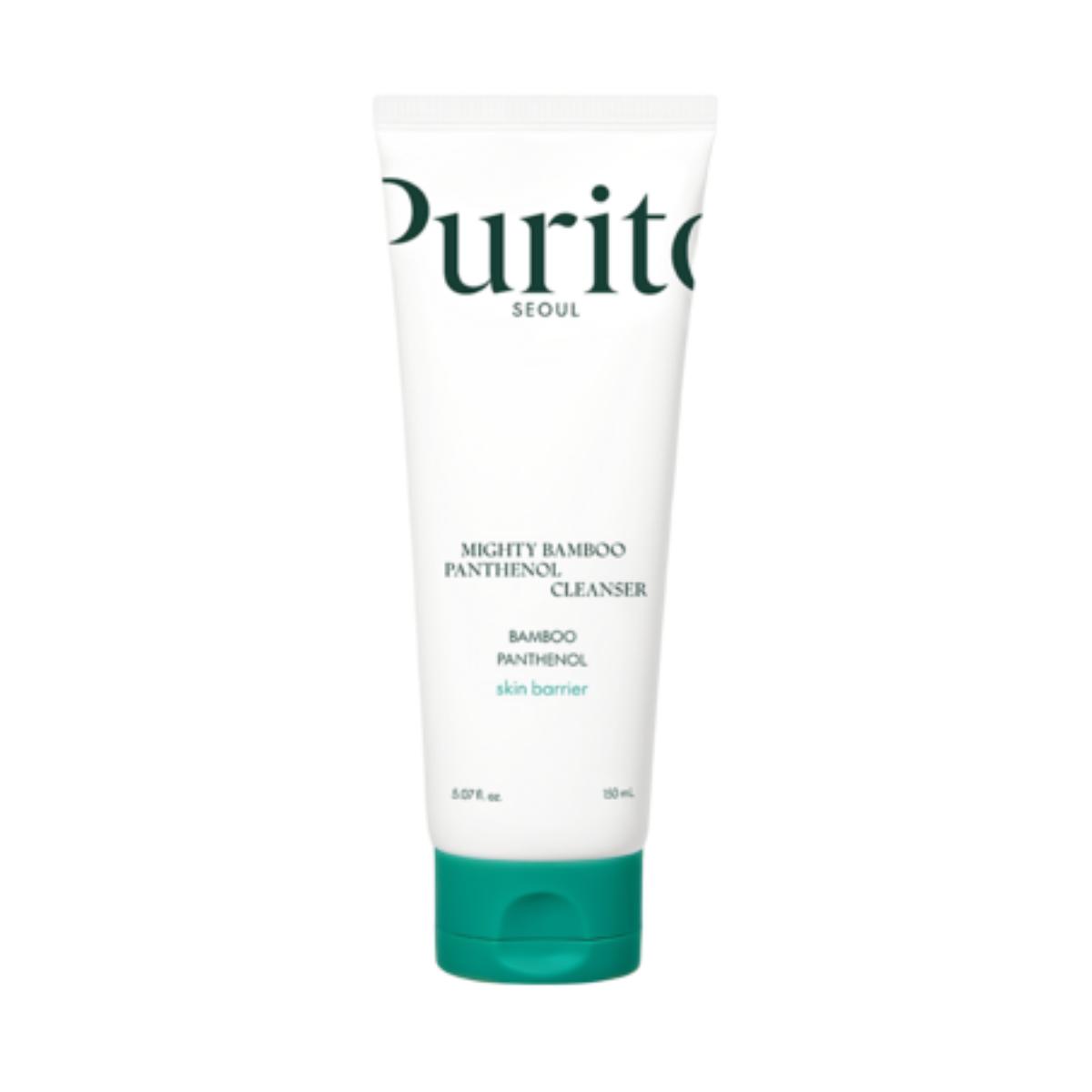 PURITO Mighty Bamboo Panthenol Cleanser Hydrating Low pH Gentle Gel Wash 150ml