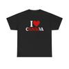 I Love Canadian Tshirt Patriotic Tshirt Unisex Summer Pure Cotton Adult Casual Fashion Tshirt