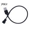 Cavo Adattatore Connettore USB Maschio a 3 Pin da 30cm per Case PC Ventola CPU