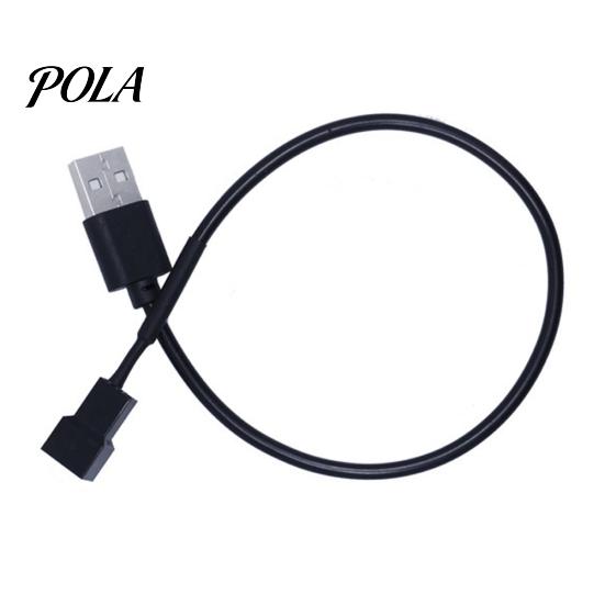 Cavo Adattatore Connettore USB Maschio a 3 Pin da 30cm per Case PC Ventola CPU