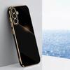 Luxury Plated Silicone Case For Samsung Galaxy A15 A25 A35 A55 A13 A16 A06 A24 M34 5G A05S A17 A07 A26 S24 S23 A36 A56 S25 S26 A37 A57 Square Cover
